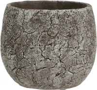 ÜMBRISPOTT MICA DECORATIONS THOMAS VALGE 11,5X13,5CM