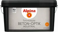 DEKORATIIVVÄRV ALPINA BETON-OPTIK SET 4L HELEHALL MATT