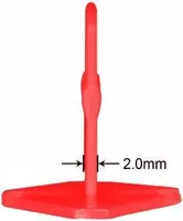 PLAATIMISANKUR 2MM 3-15MM 100 TK PAKIS 