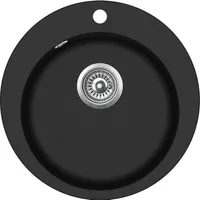 VALAMU JA SEGISTI KOMPLEKT AQUASANITA GRANIIT MUST