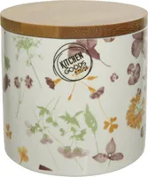 SÄILITUSPOTT LILLELINE PORTSELAN 10X9,5CM