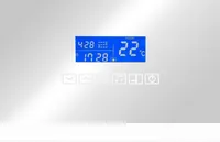 PEEGEL KONTINENT DEMURE LED VALGUSTUSEGA 80X60CM MEEDIA UDUEEMALDUS