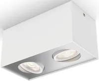 KOHTVALGUSTI PHILIPS BOX 2X4.5W (WGD) VALGE HÄMARDATAV