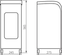 JAHUTI KANLUX KLOD 5L 270M3/H 80W