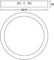 ALLVALGUSTI PHILIPS MAGNEOS PINDPAIGALDUSEGA 12W 2700K MUST