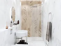 PÕRANDAPLAAT GOLDEN TILE WOOD SHEVRON BEIGE RIGHT 15X90CM 1,08M² PAKIS