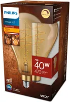 LED LAMP PHILIPS GIANT 7W (40W) 470LM E27 A160 KULDNE DIM.