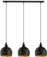 LAELAMP EGLO ROCCAFORTE E14 3X40W MUST/KULDNE