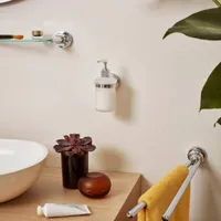 KÄTERÄTIHOIDJA 2-NE HACEKA ASPEN 43CM PÖÖRATAV KROOM