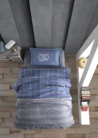 VOODIPESUKOMPLEKT CREYA 140X200CM PUUVILL, RUUDULINE