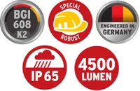 TÖÖVALGUSTI BRENNENSTUHL 40W 4500LM LED MULTY BATTERY IP65