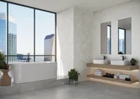 SEINAPLAAT ALAPLANA ROHE SNOW MOSAIC MATE RC 33,3X90CM 1,2M² PAKIS