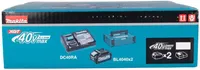 AKUD JA KIIRLAADIJA MAKITA DC40RA XGT 40V 2X4AH