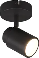 VANNITOAVALGUSTI TRIO ANGELO 5W LED GU10 MUST