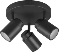 VANNITOAVALGUSTI TRIO ANGELO 3X5W LED GU10 MUST