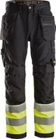 TÖÖPÜKSID SNICKERS ALLROUNDWORK HI VIS RIPPTASKUTEGA 50
