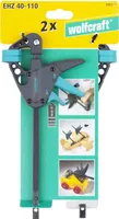 KIIRPITSTANGID WOLFCRAFT ÜHEKÄE MINI 100-210MM 2TK PAKIS