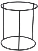 LILLEPOTI ALUS MICA 40X36CM, MUST