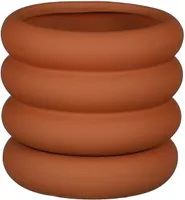 ÜMBRISPOTT MICA ILSE 12,5X13,5CM, PRUUN