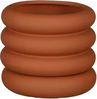 ÜMBRISPOTT MICA ILSE 16X18,5CM, PRUUN