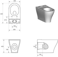 WC-POTI ISTEOSA CERSANIT URBAN HARMONY UNIVERSAALNE ÄRAJOOKS SC PRILL-LAUD