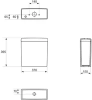 WC-POTI LOPUTUSKAST CERSANIT URBAN HARMONY