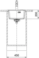 VALAMU GRANIIT FRANKE MARIS MRG610-37 410X510X200MM ONYX