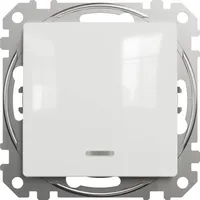 LÜLITI 1-NE VEKSEL SIN.LAMP SCHNEIDER-ELECTRIC SEDNA DESIGN VALGE