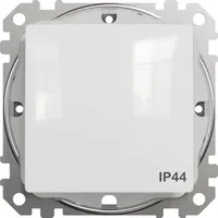 LÜLITI 1-NE VEKSEL IP44 SCHNEIDER-ELECTRIC SEDNA DESIGN VALGE