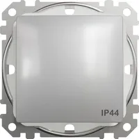 LÜLITI 1-NE VEKSEL IP44 SCHNEIDER-ELECTRIC SEDNA DESIGN ALU