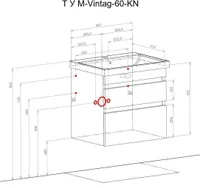 VALAMUKAPP AQUARODOS VINTAGE 60X45X59CM VALAMUGA BETOON