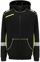 DRESSIPLUUS PESSO KÕRGNÄHTAV JERSEY_HV MUST/KOLLANE XL