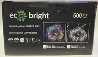 JÕULUVALGUSTUS 500 LED'I IP44, VÄRVILINE