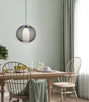 LAELAMP TRIO FILO E27 60W MATT MUST