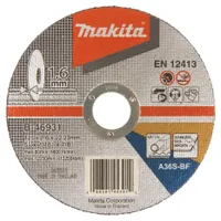 LÕIKEKETAS MAKITA 125X1,6MM A36S-BF RST/ METALL