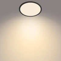 VANNITOAVALGUSTI PHILIPS SUPERSLIM 15W 2700K SSW IP44 MUST