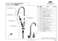 KÖÖGISEGISTI RUBINETA SWAN-33 LÜLITIGA KROOM