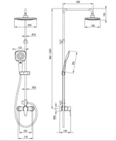 DUŠISEGISTI DEANTE CORIO ÜLA- JA KÄSIDUŠIGA KROOM