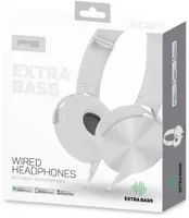 KÕRVAKLAPID + MIKROFON OMEGA FH07W VALGE