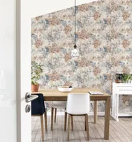 TAPEET ARTHOUSE ABSTRACT TEXTURE COPPER NAVY 0,53X10,05M