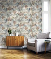 TAPEET ARTHOUSE ABSTRACT TEXTURE COPPER NAVY 0,53X10,05M