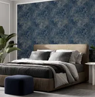 TAPEET ARTHOUSE MODERN RAFFIA NAVY&NATURAL 0,53X10,05M