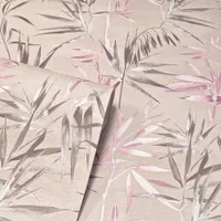 TAPEET ARTHOUSE BAMBOO LEAVES PINK 0,53X10,05M