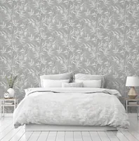 TAPEET ARTHOUSE BAMBOO LEAVES GREY 0,53X10,05M