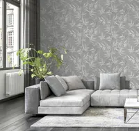 TAPEET ARTHOUSE BAMBOO LEAVES GREY 0,53X10,05M