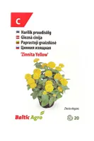 SEEMNED BALTIC AGRO PRUUDISÕLG 'ZINNITA YELLOW' KOLLASED TÄIDISÕIED, 20S