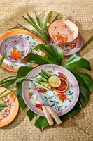 TALDRIK PORTSELANIST 27CM LILLELINE