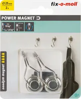 MAGNET FIX-O-MOLL NEODÜÜM AASAGA 25MM 2TK