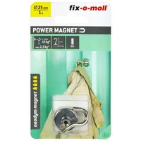 MAGNET FIX-O-MOLL NEODÜÜM KONKS 25X41,5MM