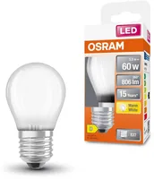 LED LAMP OSRAM 5,5W P45 E27 806LM 2700K CLASSIC MATT